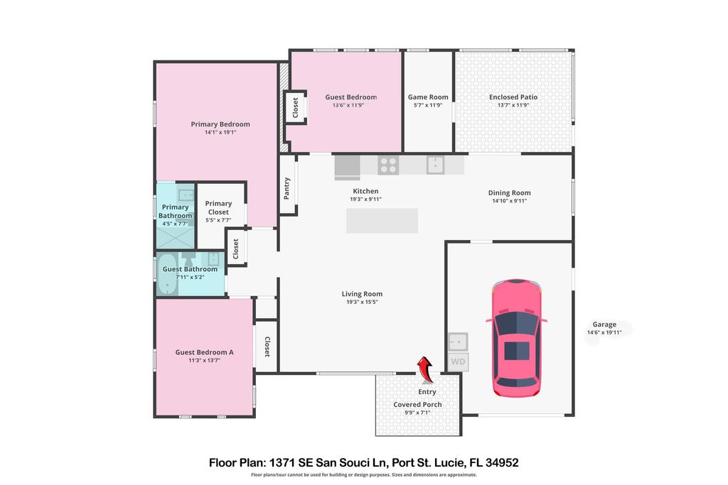 Photo of 1371 SE San Souci Lane, Port Saint Lucie, FL 34952 (MLS # R11148670)