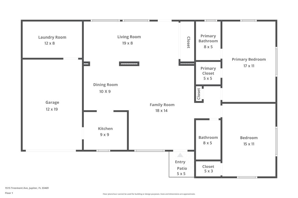 Photo of 1515 Treemont Avenue, Jupiter, FL 33469 (MLS # R11164897)