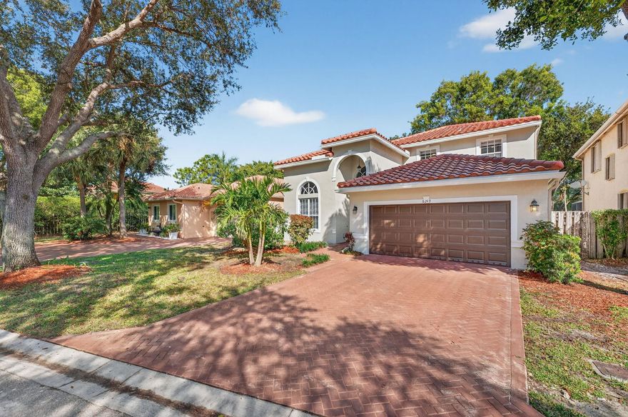 Beautifully updated 4-bed, 2.5-bath home featuring two lofts & an incredible layout. The spacious primary suite located on the 1stt floor, offering comfort & privacy. Upstairs, you’ll find 2 additional bedrooms, a full bathroom with 2 sinks, & a generous loft—perfect as a kids lounge, homework zone, or private guest retreat. The second loft, located over the 4th downstairs bedroom, adds even more versatility & makes an ideal home office, playroom, or bonus guest space. This home has a new roof, newer flooring, and an updated kitchen. The tranquil backyard features pavers and lush foliage—perfect for outdoor relaxation. Located in Parkland Place, a gated community just west of 441, you’re minutes from major roads, shopping, dining, and Parkland’s A-rated schools. Close to house of worship.