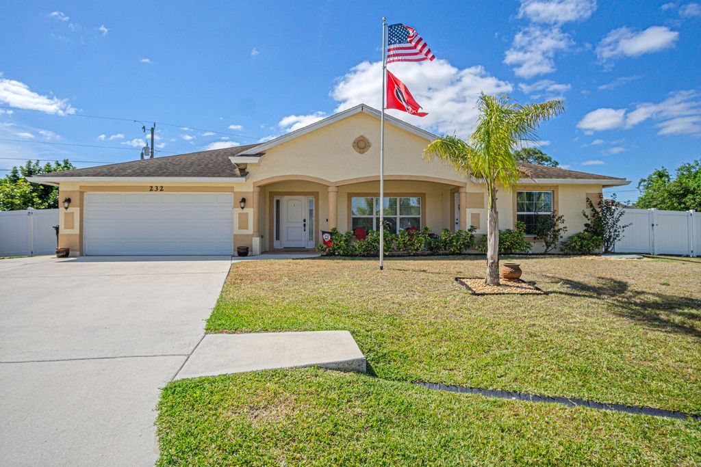 Photo of 232 SW Volta Court, Port Saint Lucie, FL 34953 (MLS # R10979653)