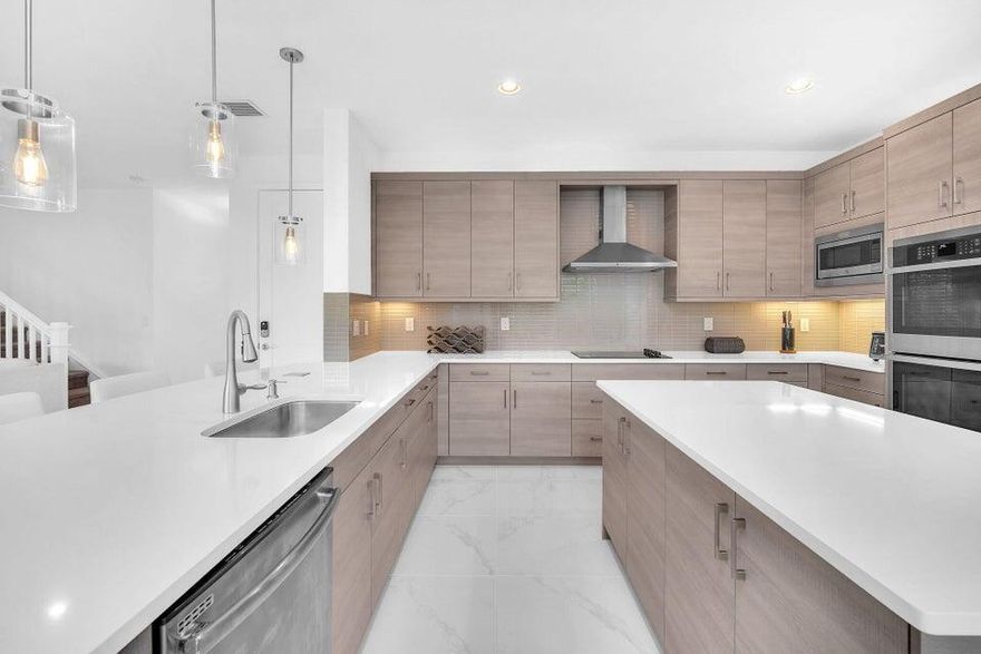 Built in 2019, this clean and modern home in the gated Dakota community is ready for rent. This model offers 4 bedrooms, 3 bathrooms, a loft, and a covered patio with an oversized pool with kids gate. The kitchen has modern cabinets, Corian counters, recessed lighting, and a radiant cooktop. Ceramic tile flooring in main areas and impact windows/doors add durability, comfort, and safety. Rent includes solar panels which means lower electric bills. Option to rent furnished. Dakota features a clubhouse, fitness classes, basketball courts, and playground. Convenient location near Atlantic Ave shops and dining. Zoned for top A-rated schools.