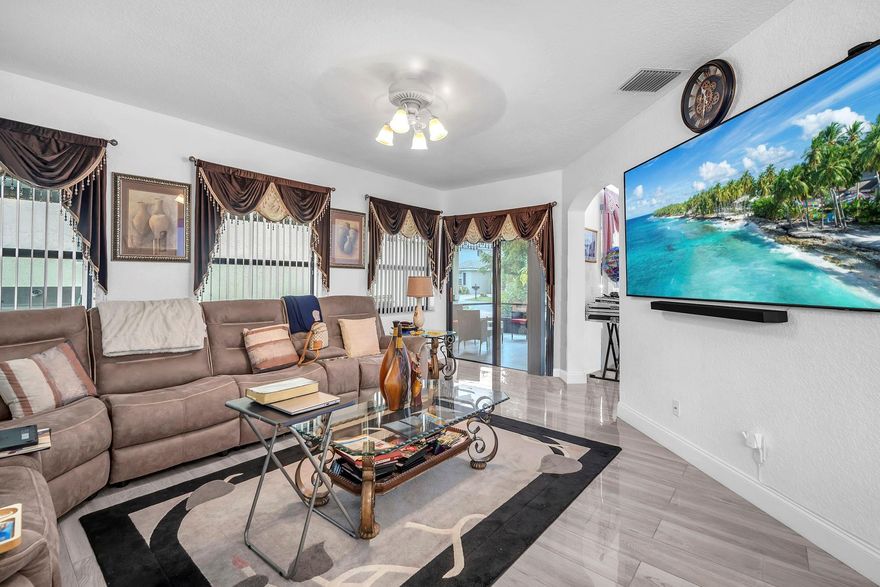 Lovely upgraded 4 bedrom and 3 full baths with 2 car garage home in French Quarters, Coral Springs near shops, restaurants, entertainment, minutes away from the beach, and A rated schools. You will enjoy the upgraded kitchen, new tiled floor, new water heater and with beautiful new light fixtures. Enjoy the quiet neighborhood with your family.