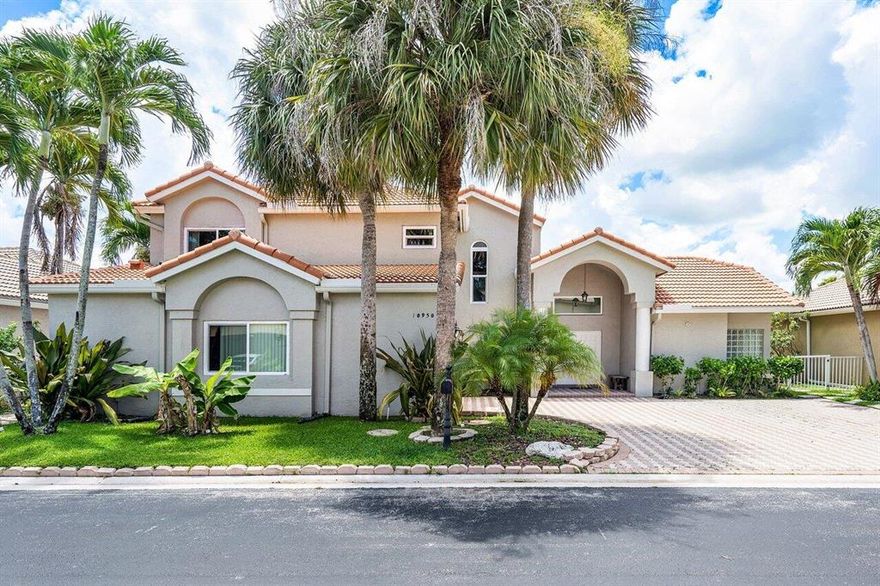 Tucked away in West Boca's premier resort-style community of Sonata at Mission Bay is this spacious two-story pool home offering 4BR/4.5BA and nearly 2,900 Living SqFt with COMPLETE hurricane impact windows & doors with a lifetime warranty! BRAND NEW plumbing throughout, which completely replaced all polybutylene pipes. 2017 AC's and 2018 WH. The breathtaking kitchen is highlighted by custom cabinetry and granite countertops, a massive island, and an oversized, custom built, walk-in pantry. The light and bright floor plan features soaring high ceilings upon entry, a first-floor primary suite with TWO full master bathrooms + walk-in closets, and a loft on the second floor along with three additional guest bedrooms. Two of which share a jack-and-jill bathroom, and the third ensuite housing it's own private bathroom. Enjoy family fun in the sun right at home in the newly resurfaced private pool, or at any of Mission Bay's state-of-the-art facilities!

Mission Bay offers over the top amenities that are second to none all for just $277/month! The low HOA dues include high-speed internet and cable, irrigation, patrolling security, and Mission Bay's resort style Clubhouse! The Club boasts an oversized saltwater pool, jacuzzi, sauna, state-of-the-art fitness center and studio (with professional classes included), locker rooms, party & game rooms, and a poolside tiki bar! Also included is access to the Community Park, which features basketball and tennis courts, turf soccer fields, covered playgrounds, and so much more. Mission Bay is unrivaled as West Boca Raton's premier resort style family neighborhood, with the lowest fees.

Mission Bay is zoned for A+ rated public schools, including Sandpiper Shores Elementary, Logger's Run Middle, and West Boca High, all of which are located within 3 miles.