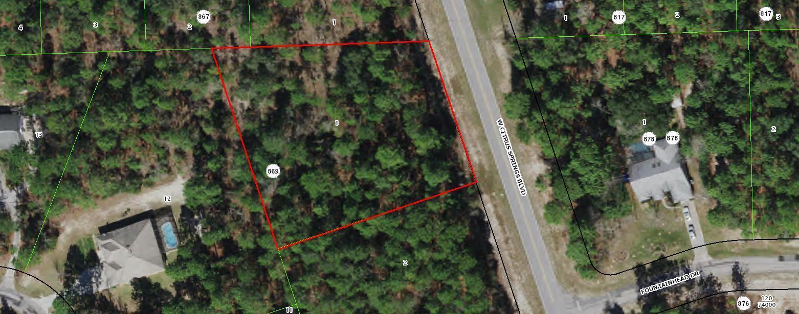 CITRUS SPRINGS UNIT 12 - Land