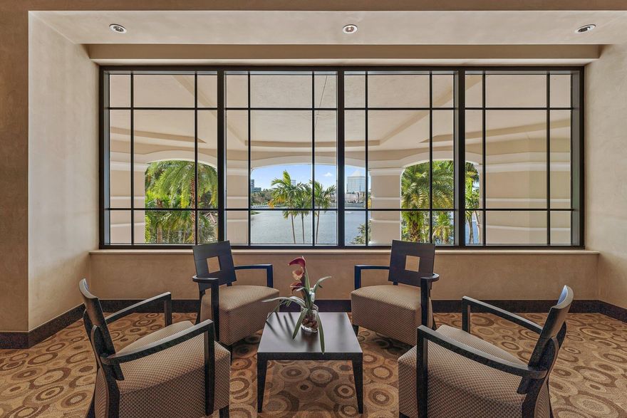 This stunning 3br/3ba boasts a massive 541 sf wraparound balcony—a front-row seat to spectacular sunrises. Inside, find pure elegance with sleek marble and wood floors throughout. The spacious primary suite is a true retreat, featuring direct balcony access, dual closets, and a spa-style bath with enclosed water closet. Plus, guests will love the privacy of the second en-suite. Location is everything! Walk to Gardens Mall & Downtown Palm Beach Gardens for access to a wide variety of shops, restaurants, & entertainment. 10 mins to the turquoise waters of Juno Beach and 25 mins to PBIA & West Palm Beach. Rest easy in a luxury building complete with amenities: saltwater pool, gym, theater, library, and so much more. Fully funded reserves, SIRS complete. No stress - just pure Florida luxury!