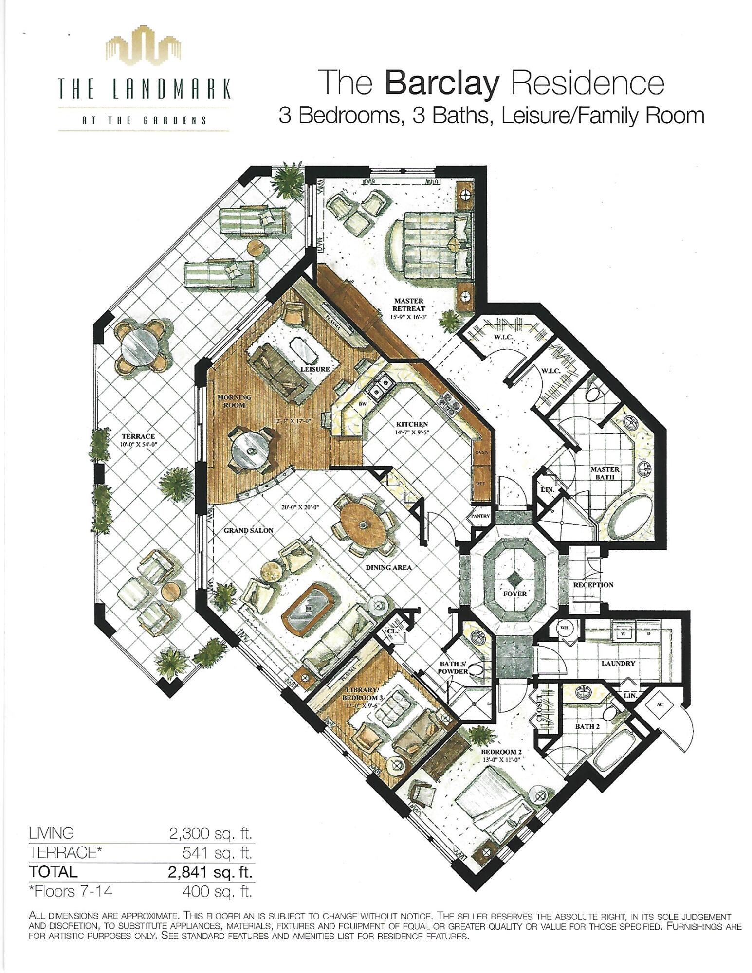 LANDMARK AT THE GARDENS CONDO - Residential