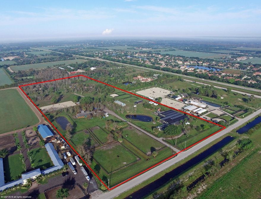 Amazing Opportunity! One of the last 20 acre tracts available. Paved Road, 5 minutes from International Polo Club and much more!