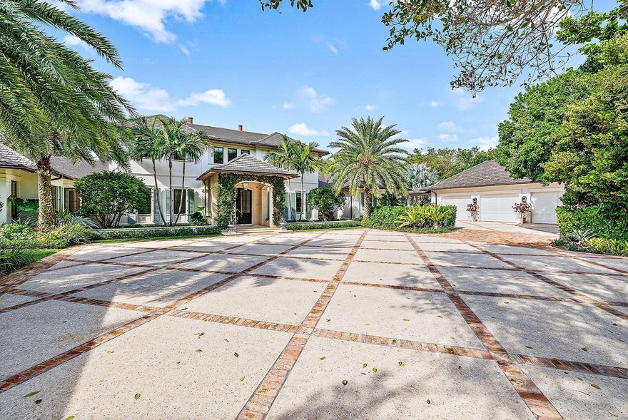 Welcome to 420 S Beach Road, a truly magnificent, private family compound centrally located in Jupiter Island. Originally known as ''The Quarry,'' this estate was completed in December of 2018 and sits on 2.7 acres of one of the highest elevations in Hobe Sound. 263 feet of Intracoastal frontage provide for stunning panoramic views of the Intracoastal and preserve. The outdoor amenities include a dock with a boat lift and a sandy beach area to the water. The property also comes with deeded beach access conveniently located a stone's throw away.