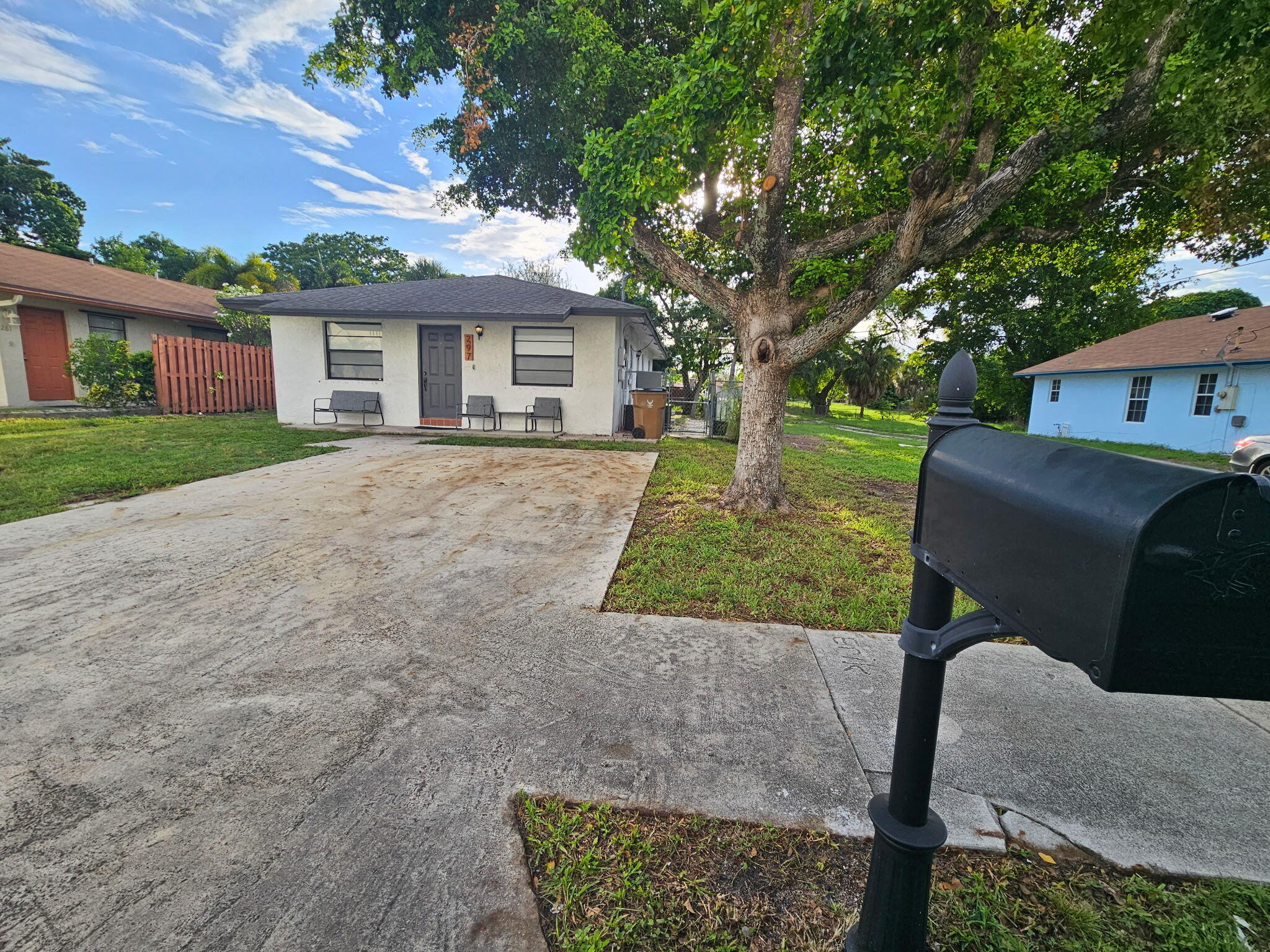 Excellent 3 Bedroom, 2 Bath single family rental, for you and your family with an updated kitchen, with granite countertops, updated bathrooms, and ceramic tile flooring throughout. Security fenced yard, hurricane shutters, full size washer and dryer, and 2 car parking on concrete driveway.