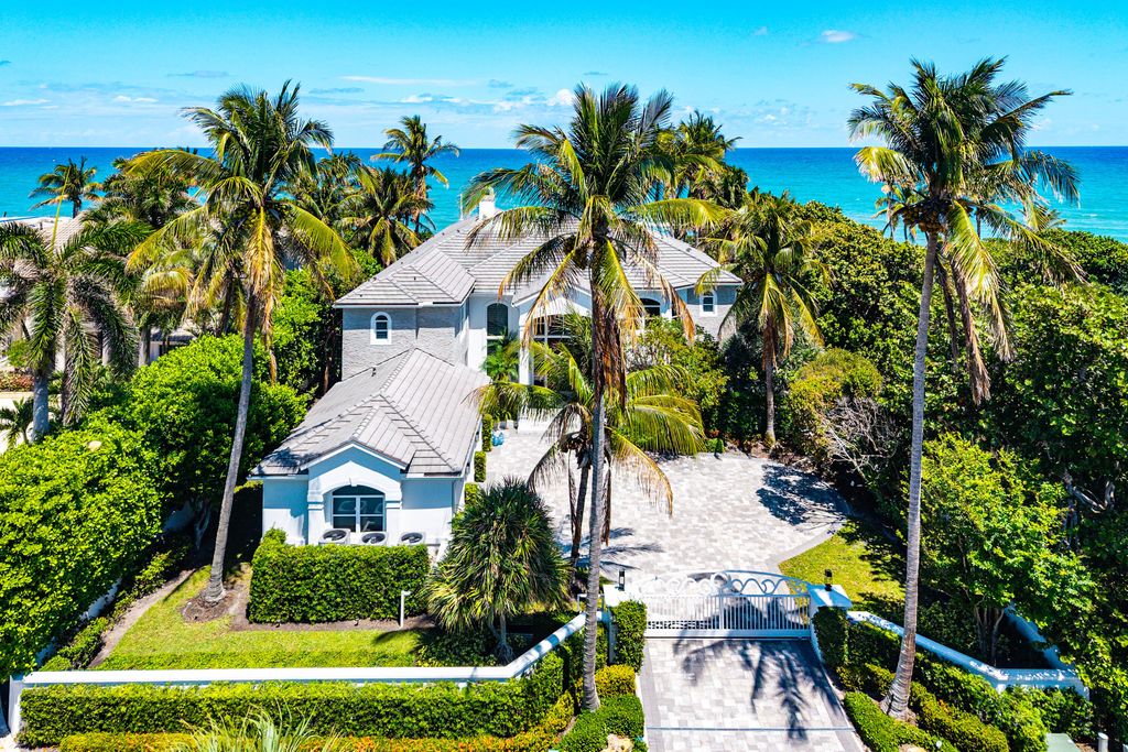 Photo of 5 Beachway Drive, Ocean Ridge, FL 33435 (MLS # B26020824)