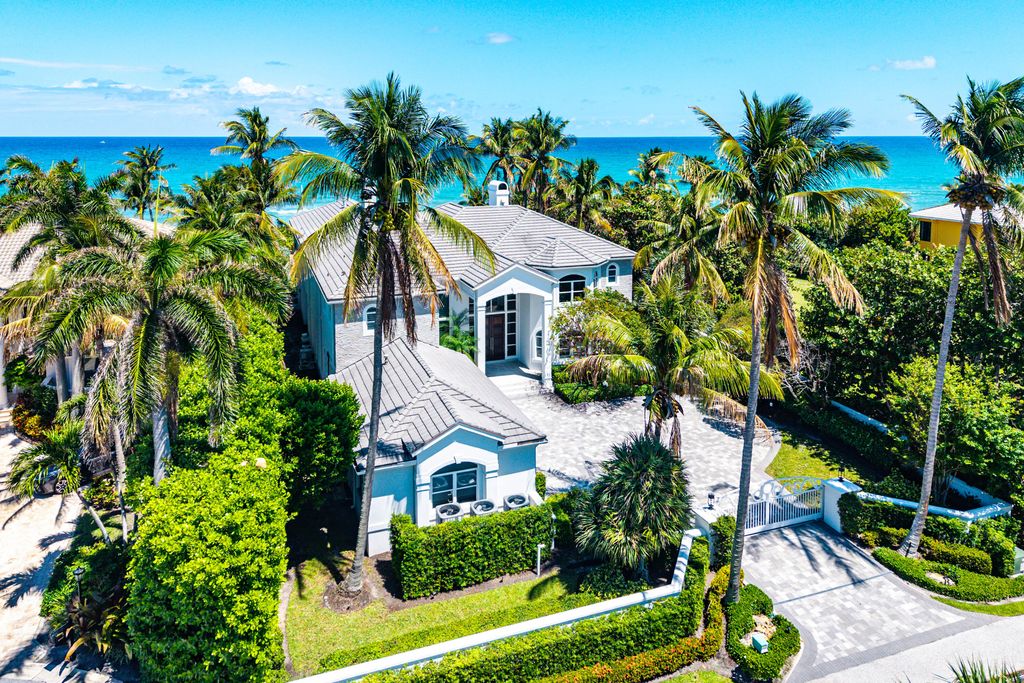 Photo of 5 Beachway Drive, Ocean Ridge, FL 33435 (MLS # B26020824)