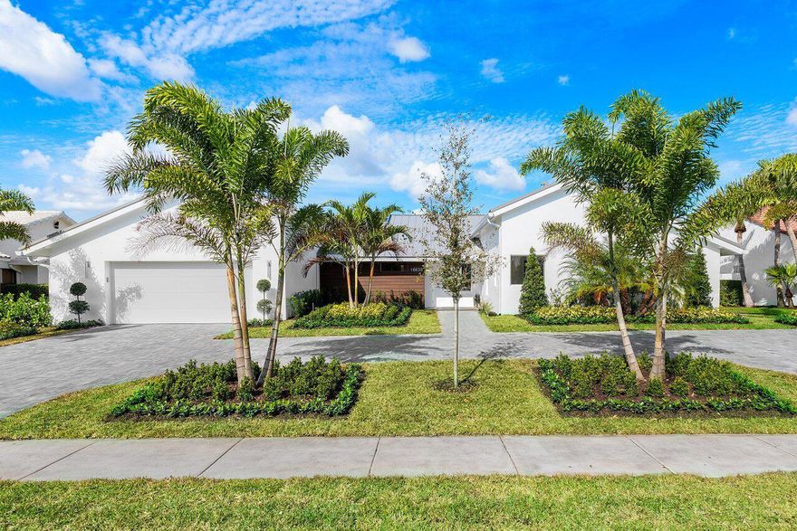 Welcome to this stunning and fully renovated home, perfectly situated on a quiet cul-de-sac within the award-winning Delaire Country Club. This custom-designed home exudes eleganceand modern sophistication, boasting every high-end feature and finish imaginable. Nestled on a spacious lot backing onto the golf course, this property offers unparalleled privacy andpicturesque views, creating a true oasis of luxury living. Step inside to discover an expansive open floor plan bathed in natural light, with high ceilings, and sleek square modern lighting that enhance the clean, contemporary design. ThePorcelanosa kitchen is a masterpiece, featuring a grand center island, custom cabinetry with additional under-cabinet storage, and top-of-the-line appliances, including a Fisher & Paykel