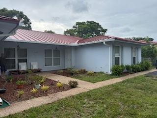 1/2 Duplex. New roof. Brand new kitchen. All Impcat widows and sliding doors. New tile floor in the living and kitchen areas. Freshly painted. Private yard.