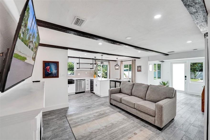 Beautifully updated home in the heart of Fort Lauderdale in the lovely River Oaks neighborhood one of Ft Lauderdale's best kept secrets! This 2-bedroom 2-bathroom residence features a brand-new roof (10/2025) and a stunning newly paved backyard—perfect for relaxing or entertaining. Bright, modern interiors offer an open layout with updated finishes throughout. Right across the street is the stunning River Oaks Preserve, there are multiple parks and playgrounds within the neighborhood. Located minutes from Anthony's Runway 84, downtown, the beach, the airport, and major highways. Move-in ready with exceptional curb appeal and lots of outdoor space! City of Fort Lauderdale just completed a $37 Million dollar investment into the neighborhood and it shows!