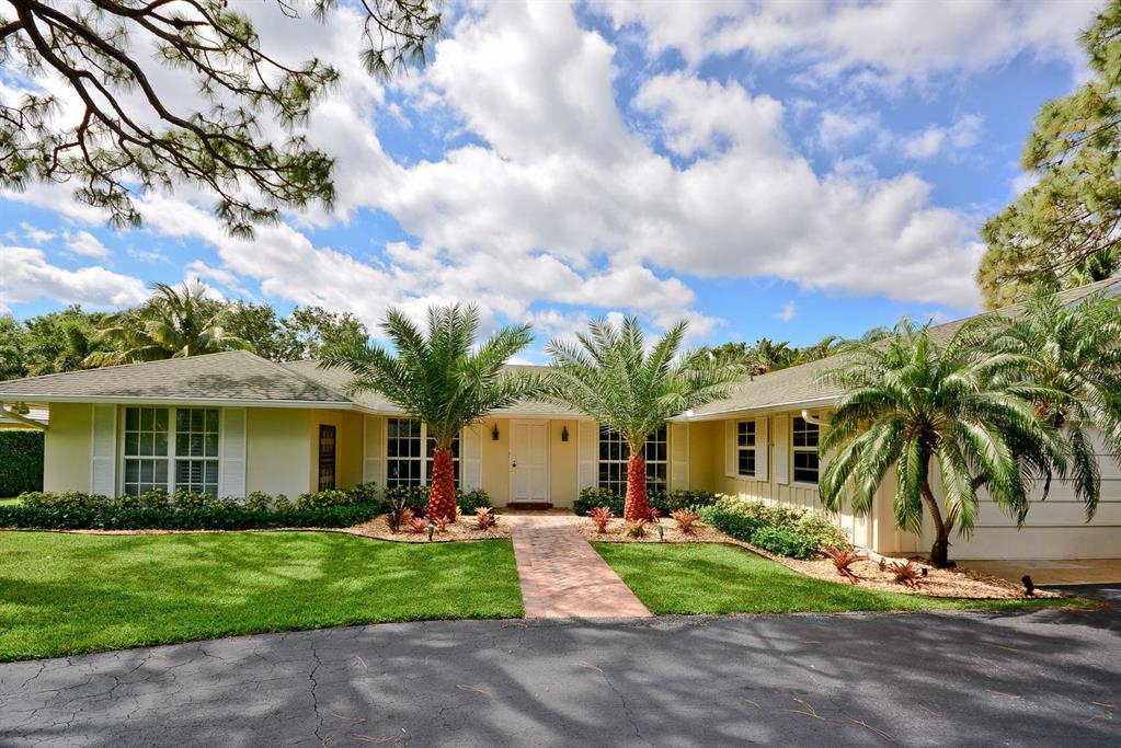 Inviting Tequesta friendly family home with private gate access to Tequesta Country Club golf course; generously sized heated saltwater pool;3 Bedroom split plan; 2 baths and 2 car garage;beautifully landscaped front and backyard and expansive lanai for Florida living;lots of smart kitchen upgrades;new weather proof windows;Price includes water,sewer,trash ,lawn,landscape & pool maintenance. Easy Access (approx 8 min) to I95; Unfurnished (2020 photos - spa not included; Dog ok no cats) Showings start 4/7/22between 1;00 - 4:00 pm