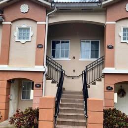 Spotless and move-in ready! This beautifully updated 2-bedroom, 2-bath condo is located on the second floor in the desirable gated community of The Cove at Briar Bay. No carpet anywhere. Enjoy a light-filled interior, a spacious great room, and serene views from the rear windows. The unit features, A/C, new garbage disposal, in-unit laundry, and a well-appointed kitchen with appliances including a dishwasher and washer/dryer. Community amenities include a swimming pool, sidewalks, and gated access. Conveniently located just off Jog Rd and Okeechobee Blvd, with easy access to I-95, shopping, and dining.