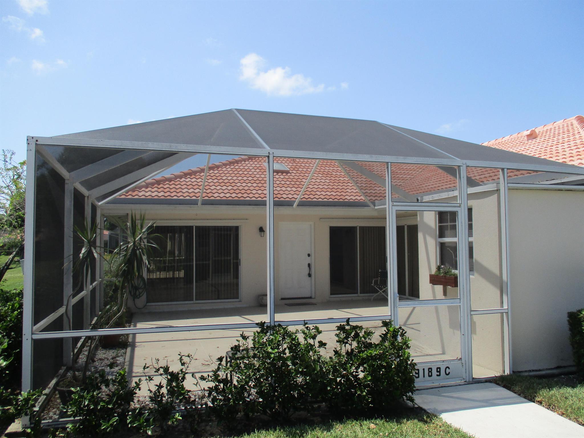 Enjoy this spacious 2/2 Villa in the beautiful Sun Terrace development. Relax or entertain on the oversize screened in Lanai with extra storage. Plenty of amenities including a pool and clubhouse. Just minutes from I-95, the Turnpike, Gardens Mall, and Downtown at the Gardens. Mandatory $49.95 a month Resident Benefits Package, includes HVAC air filter delivery, credit building/reporting, $1M Identity Protection, Online Tenant Portal, Utility Concierge Service, Resident Rewards Program.