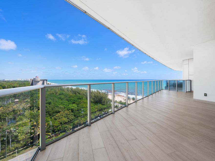 Perched on the 11th floor with a coveted northeast exposure, Residence 1104 showcases sweeping views of the Atlantic Ocean alongside the lush greenery of Hugh Taylor Birch Park offering a rare blend of oceanfront living and natural beauty. Floor-to-ceiling windows flood the home with light, while the private elevator entry and expansive terrace create the perfect setting for both sunrise mornings and effortless entertaining. Inside, refined finishes and top-of-the-line appliances complement the open-concept design, seamlessly connecting the kitchen, dining, and living spaces. Residents enjoy Paramount's world-class amenities including a state-of-the-art fitness center, Peloton studio, yoga room, sauna, guest suites, BBQ area, infinity pool, full beach service, and Truluck's restaurant.
