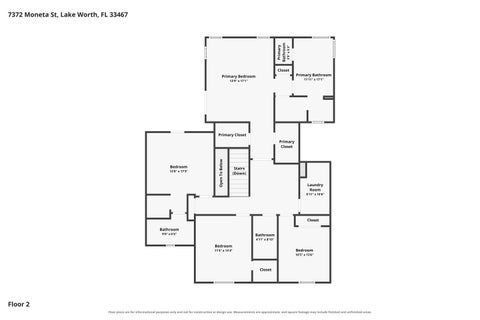 Tiny photo for 7372 MONETA Street, Lake Worth, FL 33467 (MLS # B26086097)