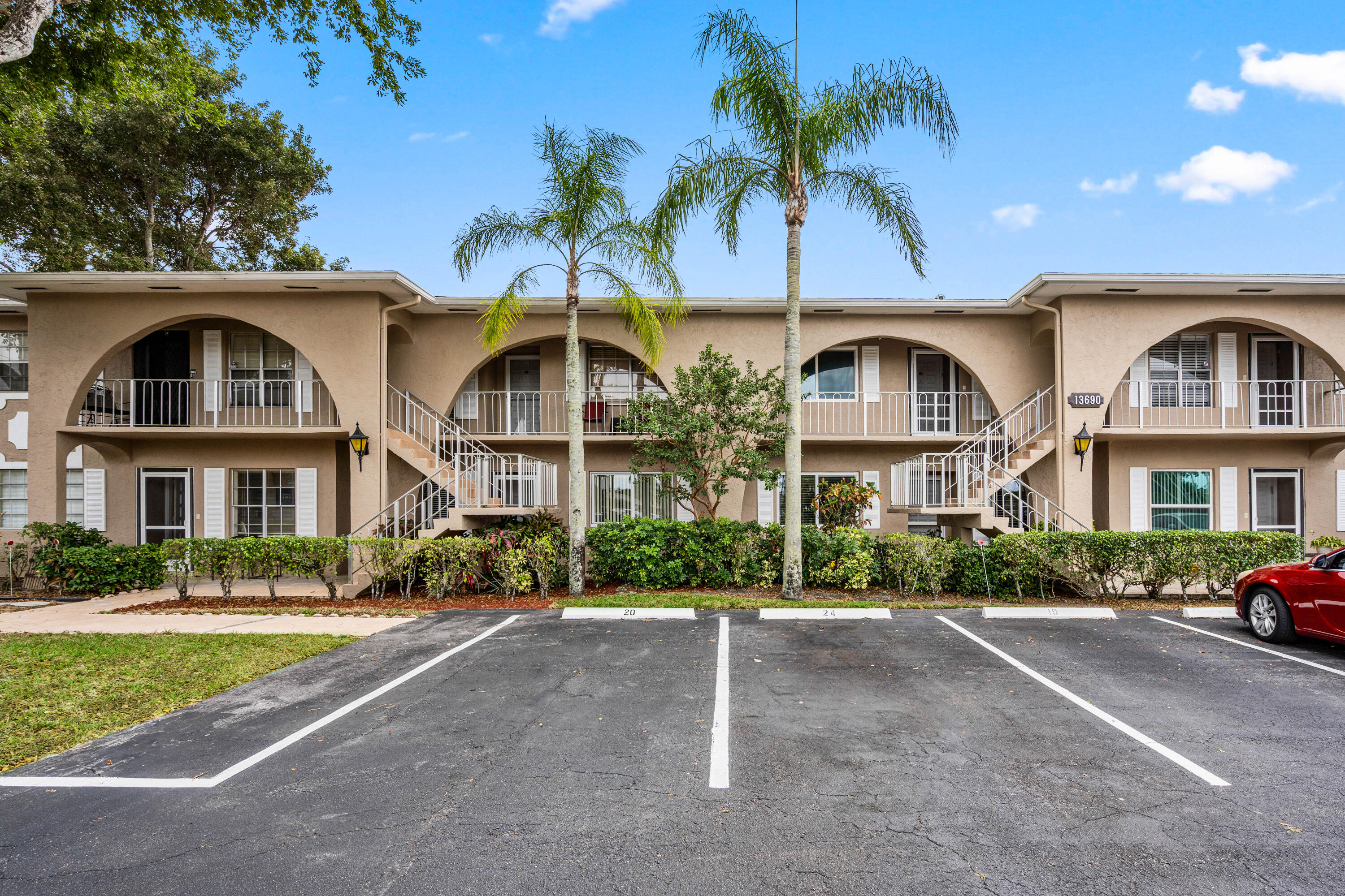 Welcome to this bright and airy 2-bedroom, 2-bathroom condo in a vibrant 55+ community! Lightly lived in and fully furnished, this charming home is move-in ready. Enjoy peace of mind with complete hurricane shutters and a 2018 A/C. The community offers an active lifestyle with a brand-new 30,000 sq. ft. clubhouse set to be completed soon--all with no assessments! Just 6 miles from the beach, this is Florida living at its finest. Don't miss this incredible opportunity!