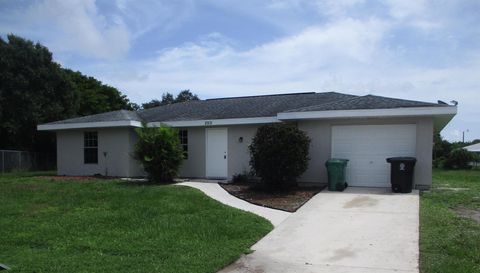 A home in Port St Lucie