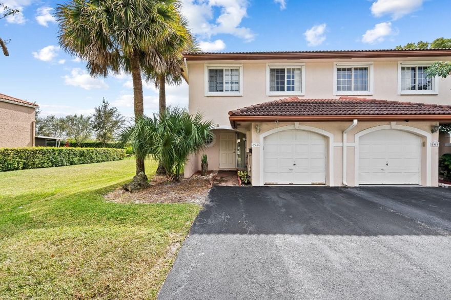 PRICED TO SELL!!!Spacious 3-bedroom, 2.5-bath open-concept townhome located in desirable Coral Springs. This home features a 1-car garage, bright living and dining areas, and an oversized primary suite offering exceptional space and comfort. Ready to make it your own, this property presents a fantastic opportunity for customization and value-add potential. Conveniently located near shopping, dining, parks, top-rated schools, and major roadways. Priced to sell—don’t miss this opportunity to own in one of Coral Springs’ most sought-after areas.