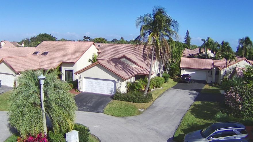 Waterside is a hidden gem in the city limits of Boca.  This 3-bedroom, 2 bath, 2 car garage, townhouse in gated waterfront community includes a marina with common dock (ocean access), boat ramp, tennis Courts, pool & spa, saunas, and LOTS of green space.