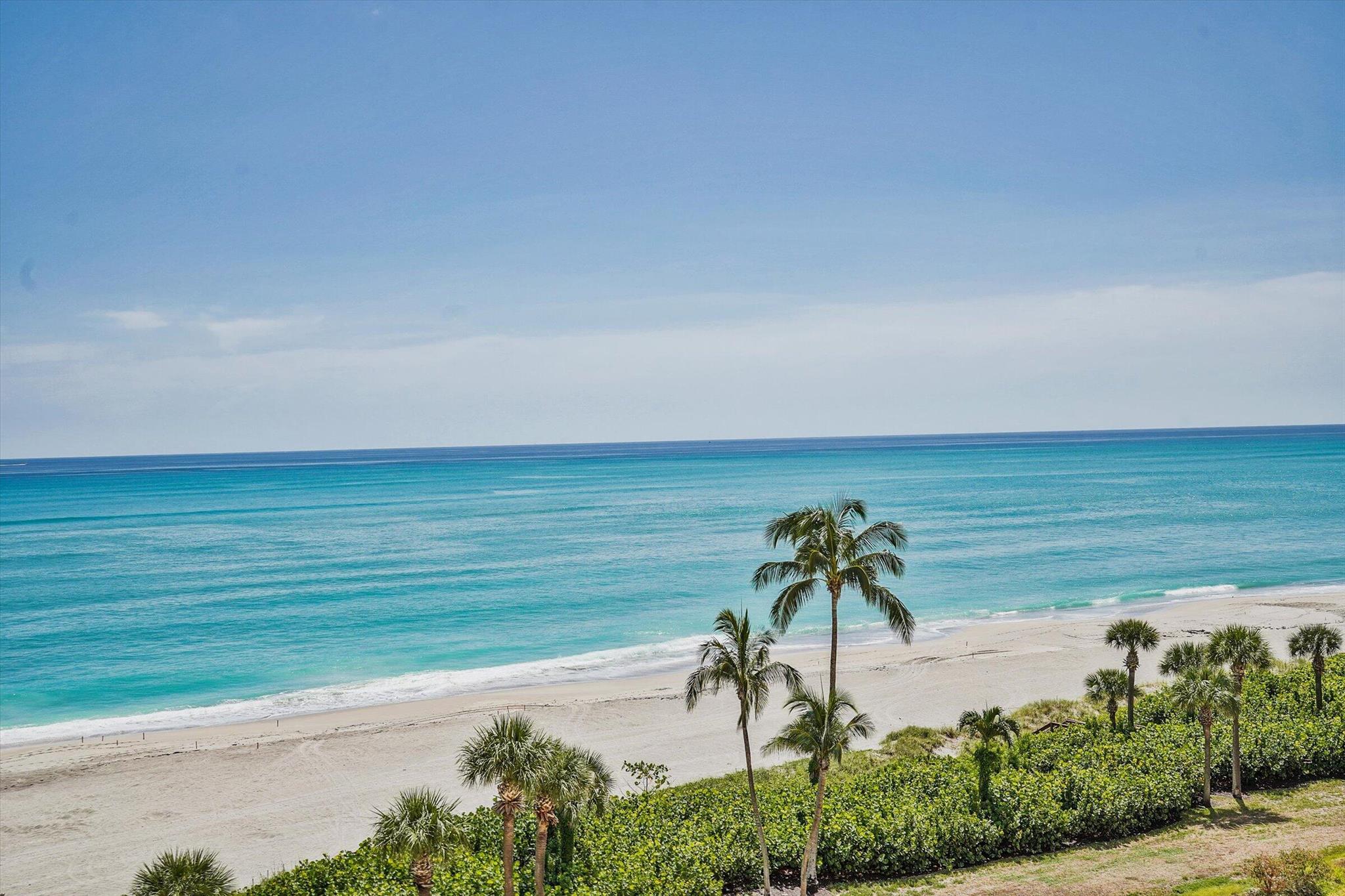 Stop your search - this is the one! This home offers an amazing beachfront experience with the enchantment of the Atlantic Ocean. Jupiter Beach is a location that will change your life forever. This two bedroom two bath Ocean front condominium offers a one-of-a-kind style of living at the BEACH in Jupiter, Florida - at the best VALUE. The direct views of the Atlantic Ocean offer a magnificent setting for a cup of coffee on the balcony at Sunrise and a nice glass of vino at Sunset. Watch the turtles crawl the beach while taking in the Ocean breeze, breaking waves, swaying palm trees and overall amazing views. It's luxury living on the beach in Jupiter. This location is right in the middle of everything fun about the Inlet District. This is a MUST see!