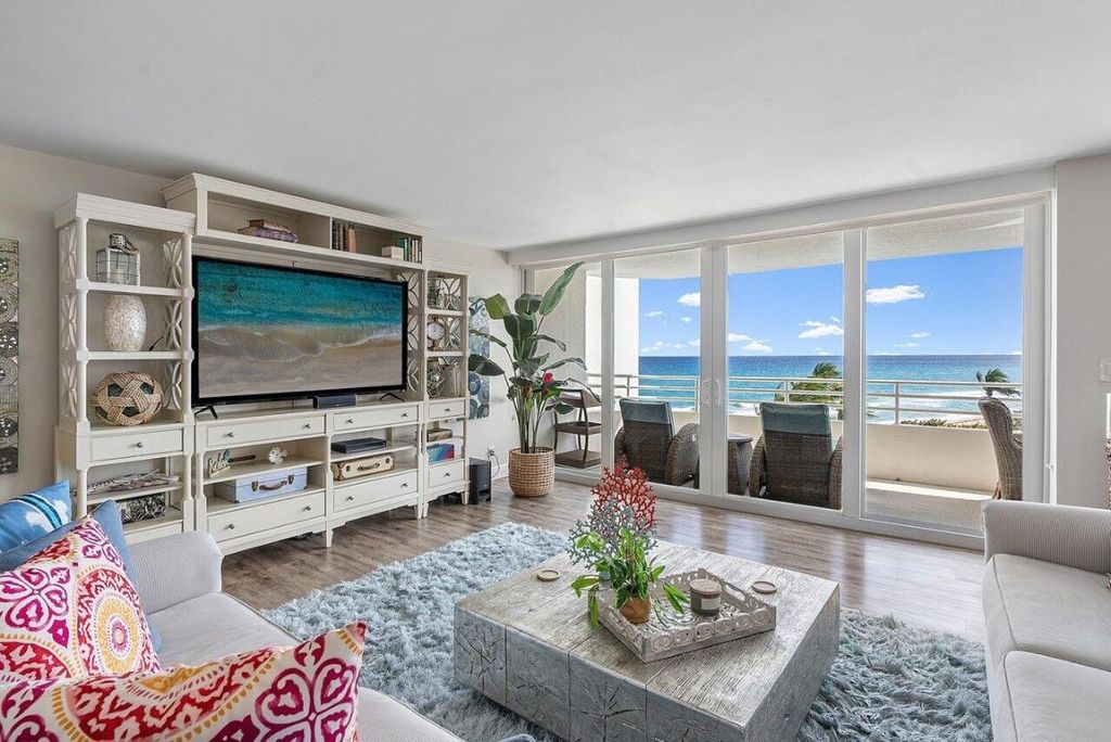 Photo of 3407 S Ocean Boulevard #5c, Highland Beach, FL 33487 (MLS # R11094605)