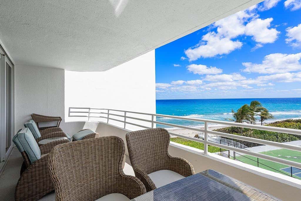 Photo of 3407 S Ocean Boulevard #5c, Highland Beach, FL 33487 (MLS # R11094605)