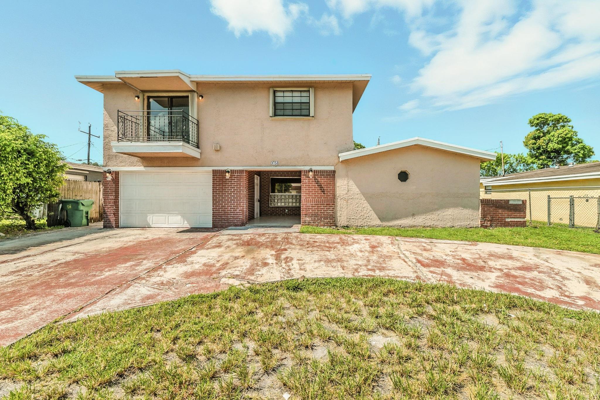 This two-story home offers 6 bedrooms, 4 bathrooms, and a single-car garage—providing plenty of space and flexibility. The fenced backyard adds privacy, and the curved driveway enhances curb appeal. The primary suite, located on the second floor, includes a private balcony—perfect for enjoying quality moments outdoors. While the home could use some TLC, it presents a great opportunity to customize and add value. Schedule your showing today to explore the possibilities! One or more photos may have been virtually staged.