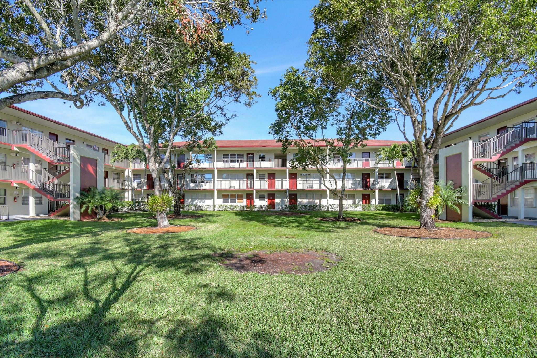Great Investor opportunity. This 1-bedroom, 1-bathroom condo in the beautifully Century Village 55+ community offers modern comfort and scenic garden views. Featuring sleek laminate flooring throughout, a cozy kitchen with brand-new stainless steel appliances.
Century Village is a paradise for sports and active enthusiasts! Enjoy top-tier amenities, including multiple swimming pools, a state-of-the-art fitness center, tennis and pickleball courts, golf course, and a variety of club activities. With cable, Internet, and water included in the condo fee, you can focus on enjoying the vibrant, active lifestyle and security that this community offers.
