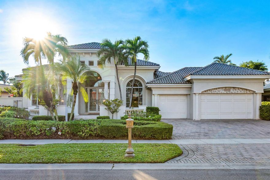 Welcome to this exceptional home, where luxury meets comfort in every detail. As you enter, you're greeted by soaring ceilings and abundant natural light streaming through large windows that offer picturesque views of the backyard oasis. The spacious living room features a cozy gas fireplace and a fully equipped wet bar -- featuring a beverage fridge and ice maker -- perfect for entertaining guests or unwinding after a long day. Adjacent to the living area, the formal dining room with extensive built-in cabinetry offers an elegant setting for special occasions. A private office just off the living area provides a quiet space for work or study. The expansive split primary suite occupies an entire home wing, providing a serene retreat with generous space to unwind. The