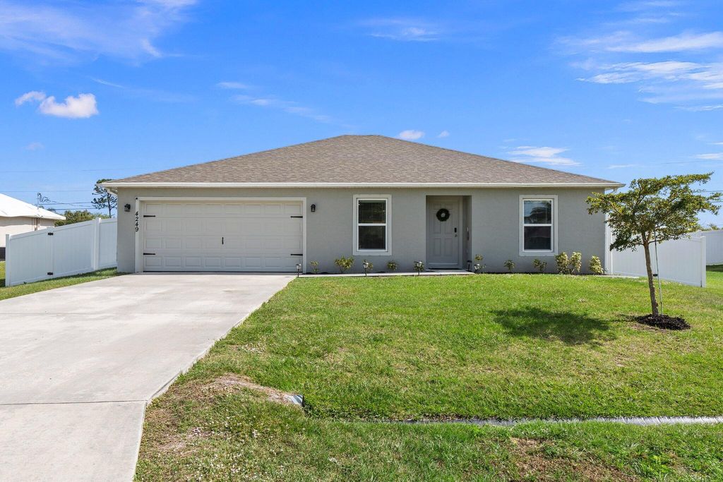 Photo of 4249 SW Whitebread Road, Port Saint Lucie, FL 34953 (MLS # R11078883)
