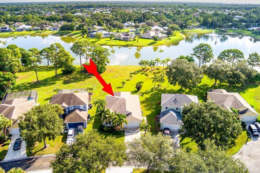 Over-Sized Lot & Lakefront Views! This is the home you've been waiting for in Panther Trace! This 3BR/2BA/2CG lakefront residence is loaded with upgrades and truly move-in ready. Enjoy peace of mind with a 2023 roof, 2019 A/C with brand-new pump system, 2020 water heater, accordion shutters, and underground utilities.The home is generator-ready with a dedicated generator plug--and a brand-new, never-used generator included! The sellers also recently installed an additional lakefront sprinkler system for easy lawn maintenance. Inside, you'll find tile throughout, fresh paint, volume ceilings, and architectural details that make the home light and airy. The kitchen features a new stainless-steel stove and microwave (2025) plus an inviting eat-in area. The great room and living room