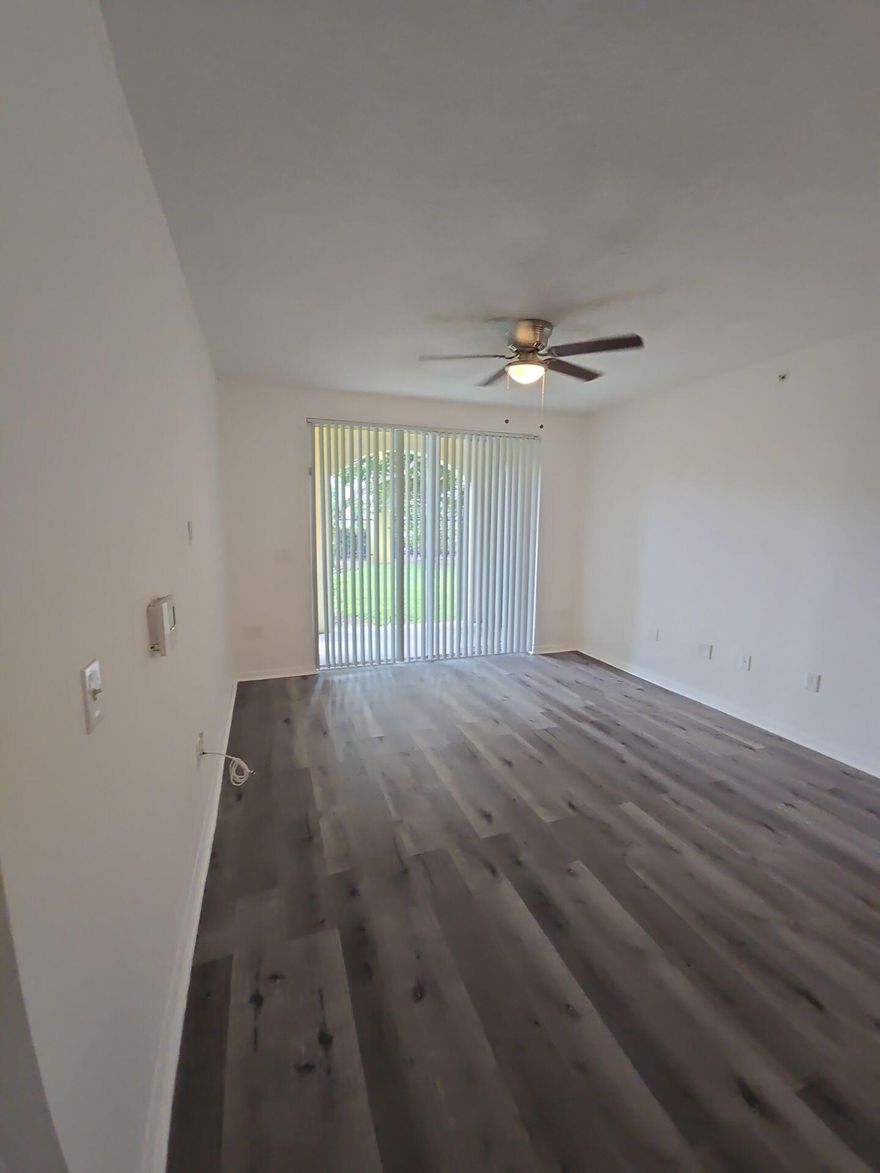 Beautiful and modern 1 bed/1 bath condo available for rent in the coveted Residences at Miramar Condo Association. This condo is conveniently located on the 1st floor. This property features luxury vinyl floors, a modern kitchen, a modern bathroom, stainless steel appliances, etc. The community features various luxury amenities.