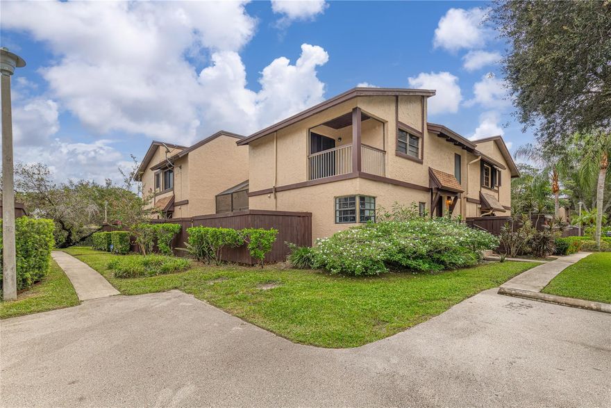 Spacious 3/2.5 Townhouse in a Bayberry Complex of Pembroke Pines. Great layout. Roof only 3 years old. Hurricane impact windows and doors. Great layout with wood floors. Master bedroom has a balcony. Outstanding neighborhood with great school zone. Low HOA dues includes Cable TV & Internet. Close to all the major highways