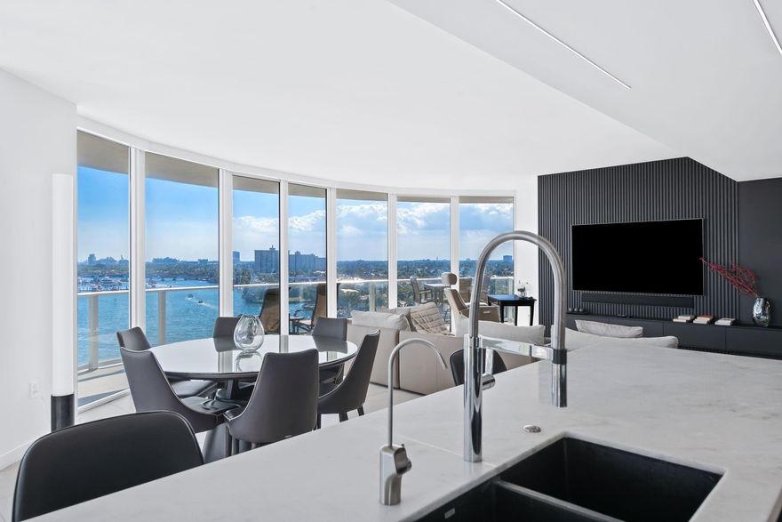 The condo you have been waiting for at the exclusive Tiffany House — luxury, location, water views & lifestyle come together seamlessly. ONE OF A KIND Lower Penthouse offering 3 Beds & 3.5 Baths, 2,000sqf of living space & expansive wrap-around terrace perfect for indoor-outdoor coastal living. Designed for both comfort & sophistication, this spacious layout provides the ideal retreat. Steps from Fort Lauderdale Beach’s pristine white sands & the Intracoastal Waterway, & only minutes from Downtown. Tiffany House offers amenities galore; 24/7 valet parking & concierge, gym, sauna, theater room, club room, billiard lounge, summer kitchen, & 2 pools — including a spectacular rooftop pool with Restaurant/Bar. Also, Beach Service. PERFECT 1031 EXCHANGED - NO RENTAL RESTRICTIONS. RENT FROM DAY 1