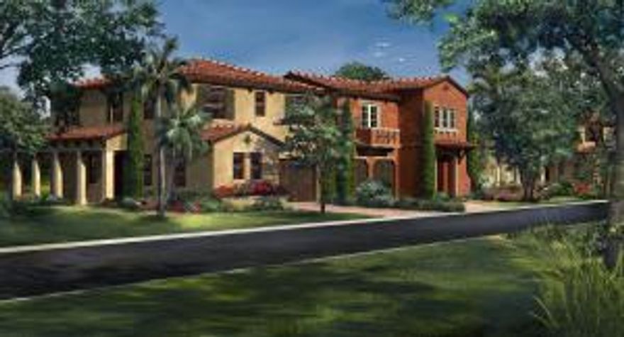 Beautiful brand new construction, 4 bedroom, 3 1/2 baths with two master suites (1st and 2nd floor) and two car garage. Upgrades include private pool, upgraded cabinets, level two tile flooring, upgraded tile bathrooms, iron stair railing and custom paint color through-out, double oven, stainless steel appliances. Gorgeous tropical private backyard. Only 1 1/2 miles from the beach, great schools, walk to restaurants and shops! Special savings opportunity of $28,000 on this home. You will not find brand new townhomes with a pool so close to the beach at this price. Taxes are an estimate as home was not complete when tax bill was issued. Low H.O.A FEES. This is a Green Community featuring energy efficient homes. Others are available. Move-in ready within 30 days.