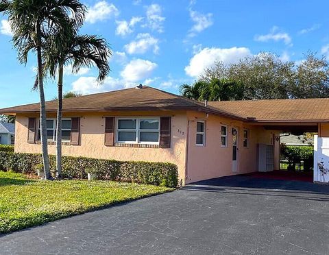 A home in Delray Beach