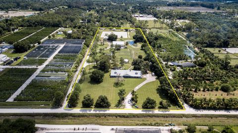 A home in Loxahatchee Groves