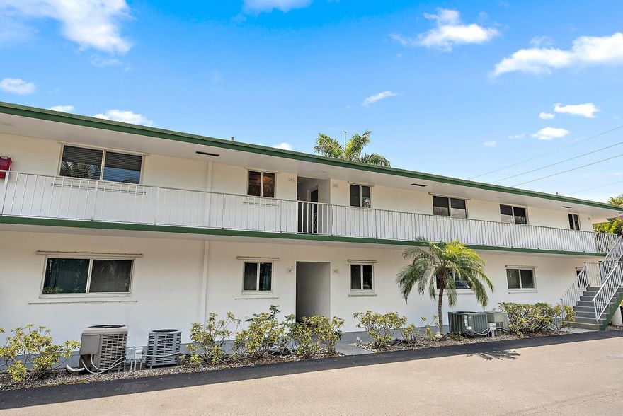 Charming 2BR/2BA home in a vibrant 55+ community just minutes from the beaches, shopping, and dining of Tequesta. This well-maintained residence offers ceiling fans in every room, a screened-in patio, private storage, and assigned parking with plenty of guest spaces. Enjoy resort-style amenities including a clubhouse, pool, BBQ area, putting greens, library, and shuffleboard courts. Monthly fees cover water, Comcast cable, lawn care, and property maintenance, making for easy, worry-free living. Nestled in Tequesta, known for its coastal charm, lush parks, golf, and Intracoastal access, this home is ideal for year-round living or a seasonal retreat.