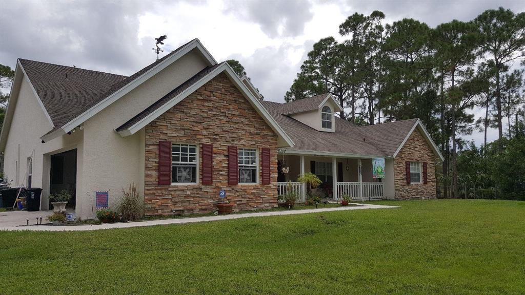 No more showings. We have several offers. This amazing brick front country home offers an open country porch, living room with fireplace, large open kitchen overlooking the family room, dining room, laundry room, huge screened patio anda 2 car garage. Hurricane panels included. Fenced backyard. Located on .1.15 Acres.
