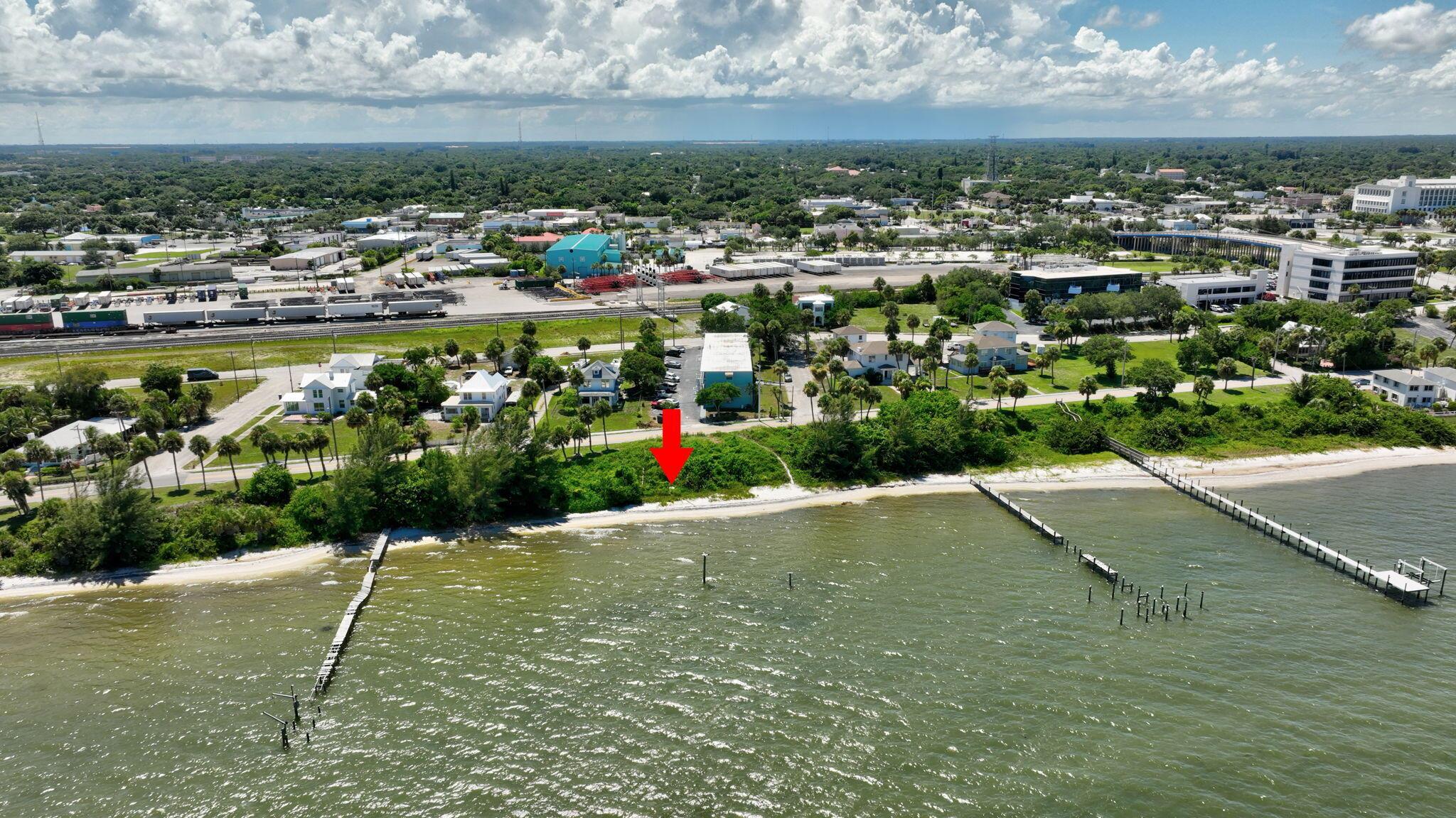 Live your dream waterfront lifestyle on the Indian River--where every sunrise feels like a new beginning. Rare Treasure Coast waterfront opportunity--only vacant single-family lot on the east side of Indian River Dr for 10 miles south. This 102 ft direct-waterfront property is just 3 blocks from vibrant downtown Fort Pierce, offering walkable access to dining, shopping, and entertainment. Your future home will be steps from the water, with spectacular views and breathtaking sunrises right from your living room. Includes full plans for a 3,200 sq. ft. custom home, updated to 2023 Florida Building Code. Prior permit expired Feb 2025 but can be re-applied for, saving time and design costs. Private dock potential and unmatched location make this a rare chance to build your dream home.