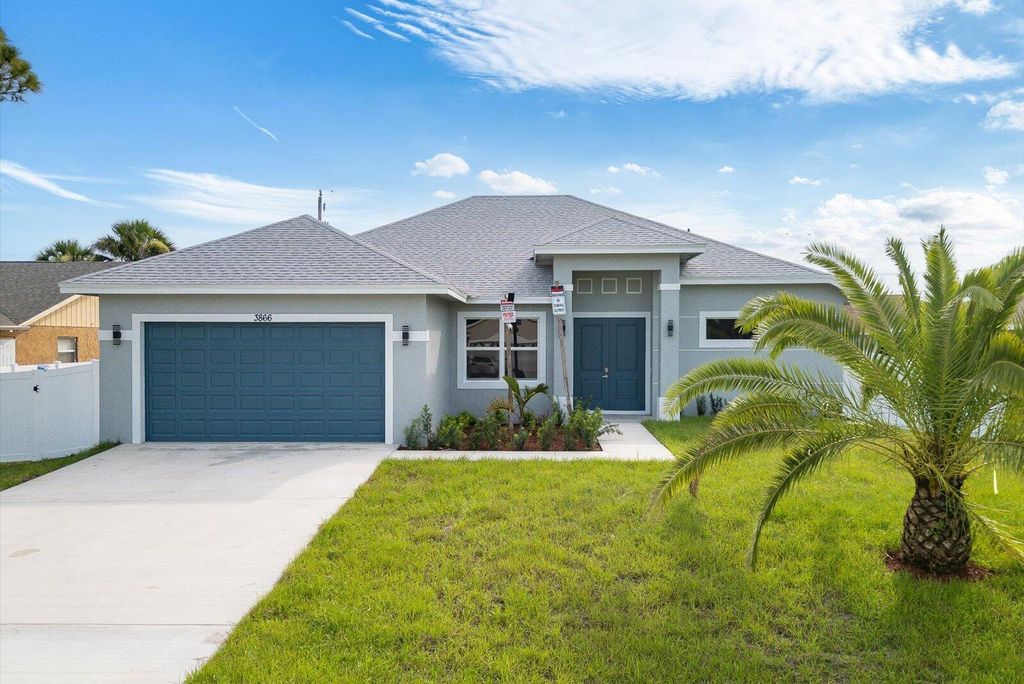 Photo of 3866 SW Laidlow Street, Port Saint Lucie, FL 34953 (MLS # R11062818)