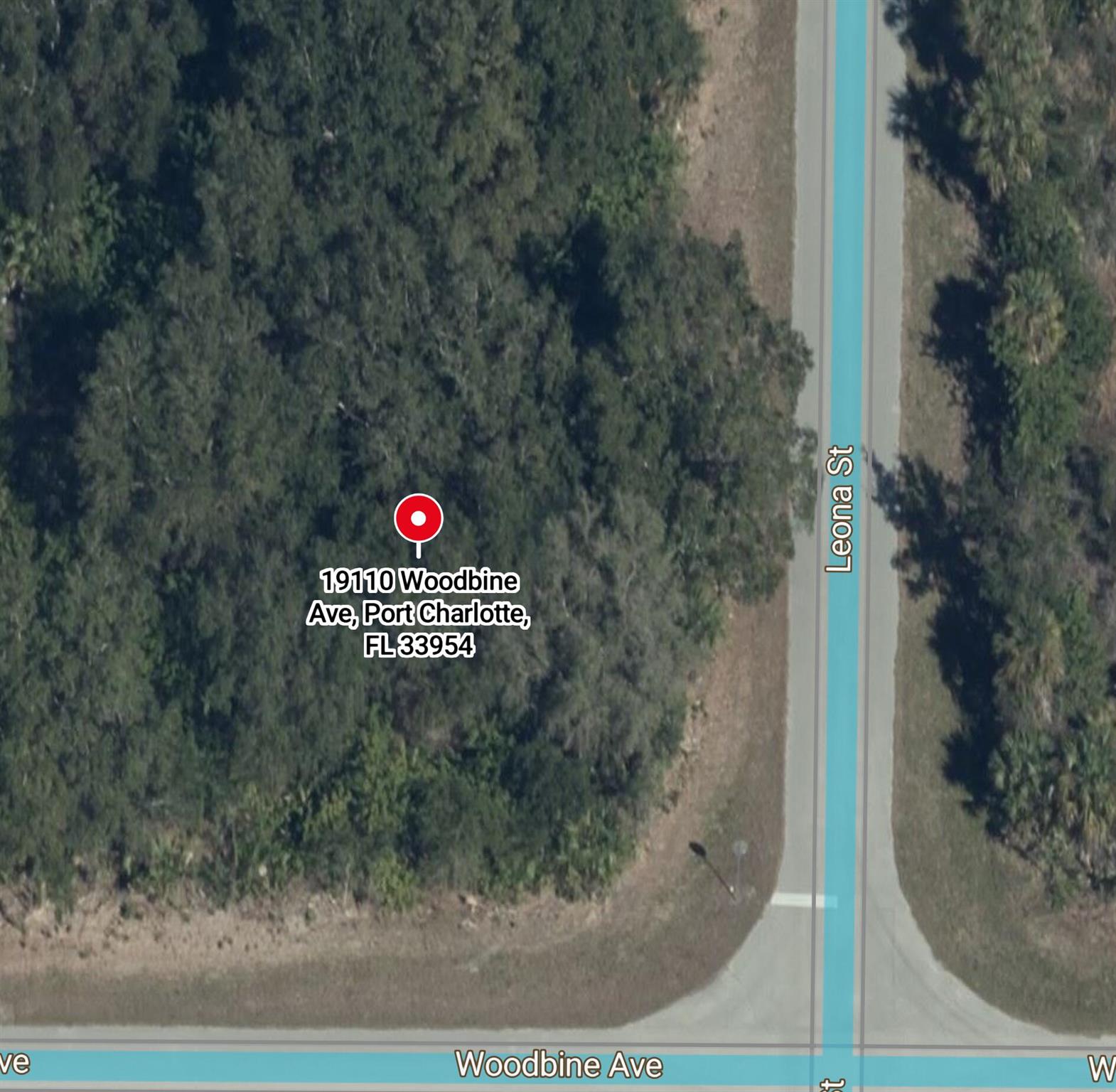 Beautiful and spacious corner lot to build your DREAM HOME!! Paved road on both front and right side of property. Minutes from i75 & shopping centers, restaurants, & schools. Nearby Warm Mineral Springs.