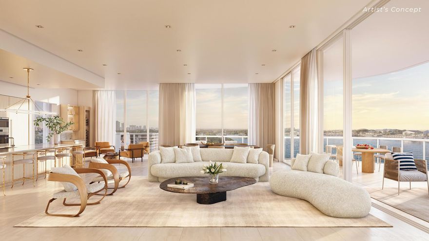 Move-In Early Next Year, construction is ahead of schedule at The Ritz-Carlton Residences, Palm Beach Gardens.  This 14-acre oasis combines legendary on-site hospitality and management by The Ritz-Carlton. A resort lifestyle directly on the Intracoastal Waterway, moments from premier shopping, dining, pristine beaches & top golf courses. 106 residences, 29-slip private marina, options include 3 to 5 bedroom flow-through layouts, all with floor-to-ceiling hurricane windows & expansive terraces overlooking the waterfront. 2 assigned garage spaces. Amenities:24-hr guard gate, concierge, food & beverage service, valet, fitness center, spa, business center, resort pool with lap lane, cabanas, guest suites & more