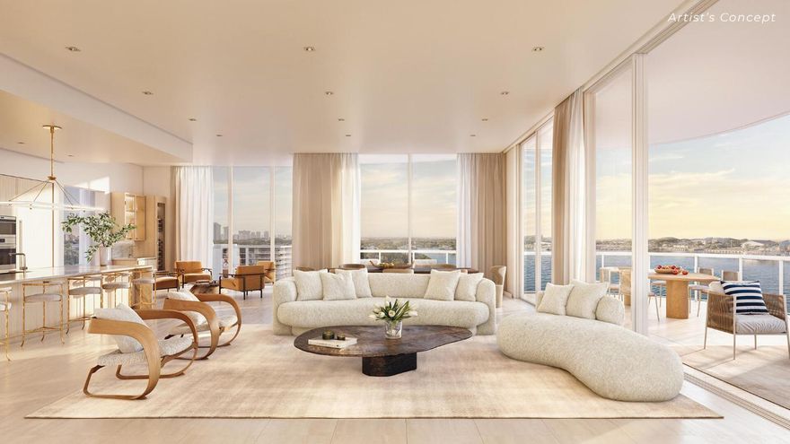 Move-In Early Next Year, construction is ahead of schedule at The Ritz-Carlton Residences, Palm Beach Gardens.  This 14-acre oasis combines legendary on-site hospitality and management by The Ritz-Carlton. A resort lifestyle directly on the Intracoastal Waterway, moments from premier shopping, dining, pristine beaches & top golf courses. 106 residences, 29-slip private marina, options include 3 to 5 bedroom flow-through layouts, all with floor-to-ceiling hurricane windows & expansive terraces overlooking the waterfront. 2 assigned garage spaces. Amenities:24-hr guard gate, concierge, food & beverage service, valet, fitness center, spa, business center, resort pool with lap lane, cabanas, guest suites & more