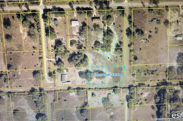 Montura Ranch Estates is a gated community just southwest of Lake Okeechobee with buildable residential lots or a great place for you to have your mobile home. The development provides owners with a clubhouse, community pool, playground and a great BBQ area and is conveniently located close to shopping, just an hour from Ft. Myers and 90 minutes from Miami. This lot is mostly cleared with clustered trees. Great place for horses and other ranch style living. Owner has five parcels for sale, the others being 120 S Lindero, 348 Avenida Del Sur, 366 Avenida Del Sur, and 755 S Zambria.