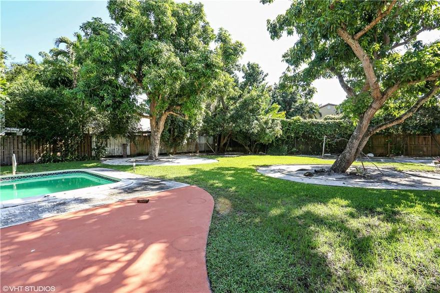 Just reduced! This can be developed as a double lot or divided into 2 lots. This is a very rare double lot in highly sought-after Idlewyld area off Las Olas Boulevard and very close to Fort Lauderdale Beach. Either build or renovate this Francis L. Abreau old-world Spanish style home with modern upgrades.